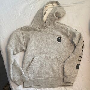 Carhartt Heather Gray Pullover Hoodie